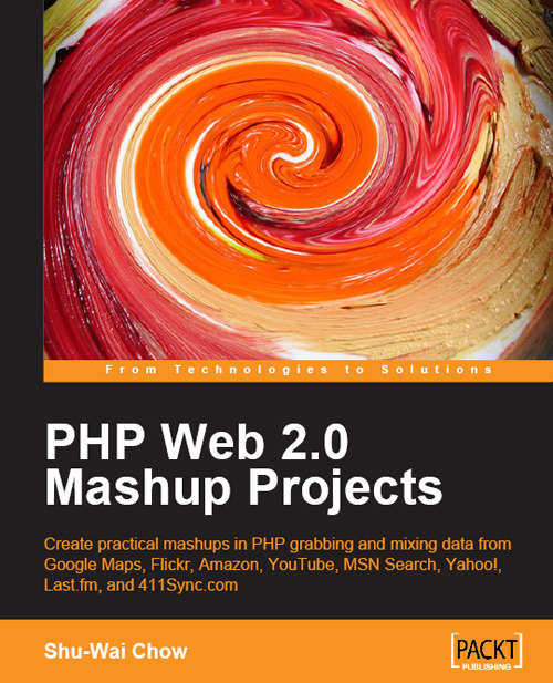 Book cover of PHP Web 2.0 Mashup Projects