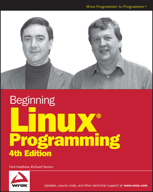Book cover of Beginning Linux Programming