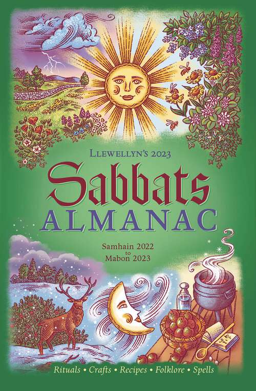 Book cover of Llewellyn's 2023 Sabbats Almanac: Samhain 2022 to Mabon 2023