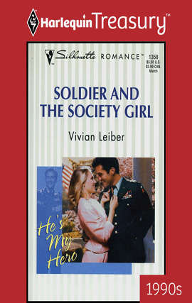 Book cover of Soldier and the Society Girl