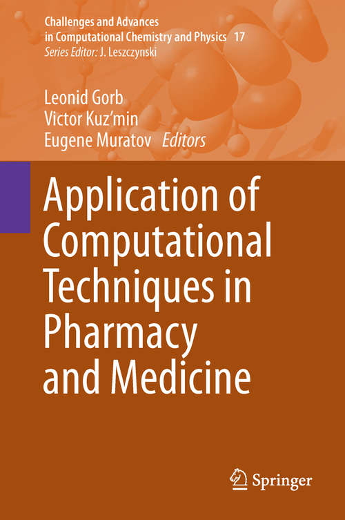 Book cover of Application of Computational Techniques in Pharmacy and Medicine