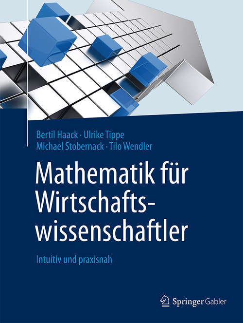 Book cover of Mathematik für Wirtschaftswissenschaftler