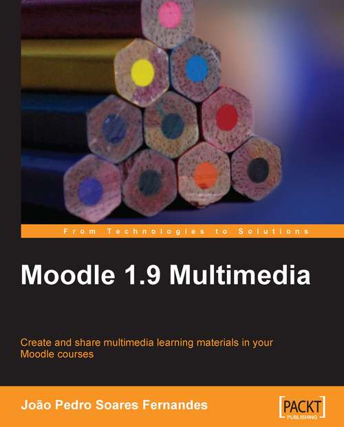 Book cover of Moodle-1.9-multimedia