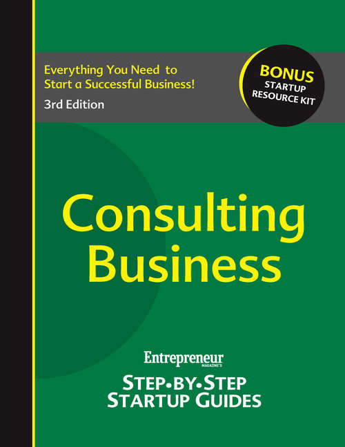 Book cover of Consulting Business