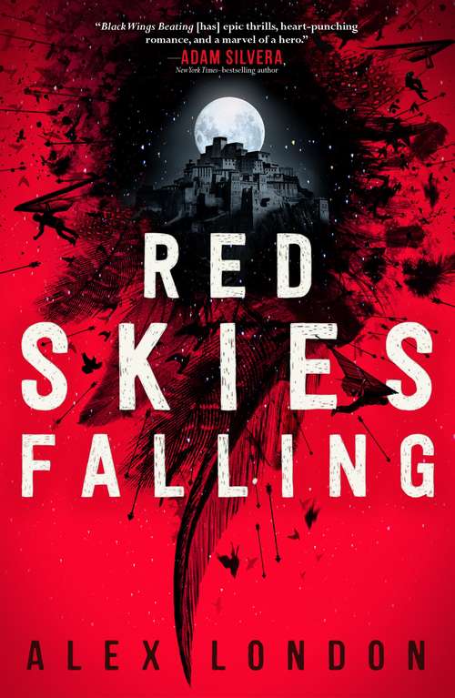 Book cover of Red Skies Falling (The Skybound Saga #2)