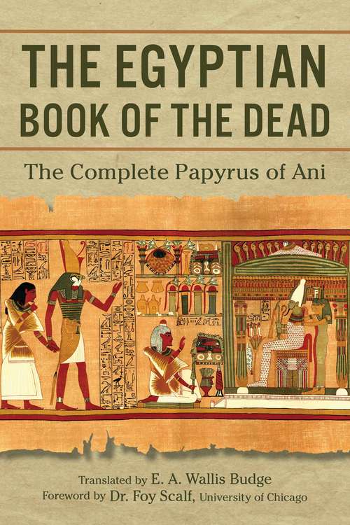Book cover of The Egyptian Book of the Dead: The Complete Papyrus of Ani (Mini Albums Ser.)