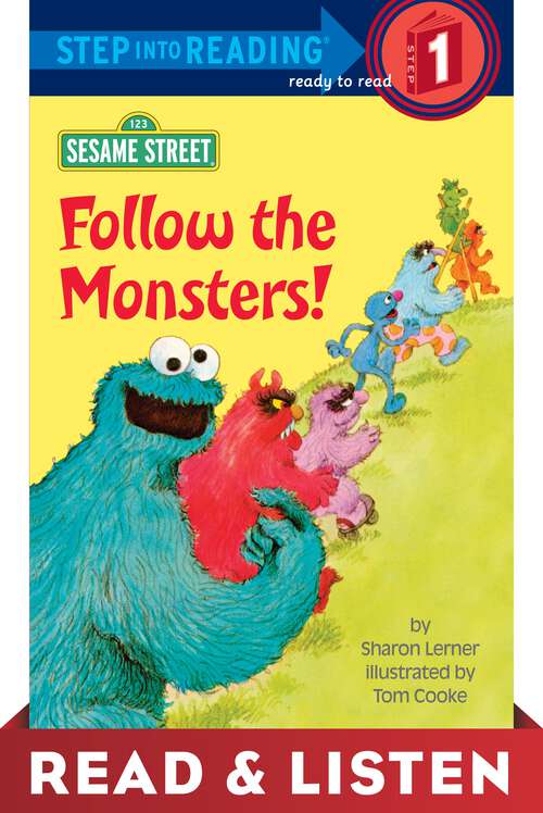 Book cover of Follow the Monsters! (Big Bird's Favorites Board Books)
