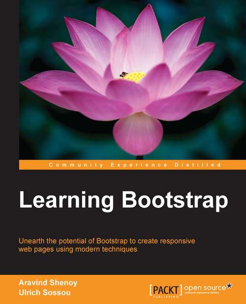 Book cover of Learning Bootstrap