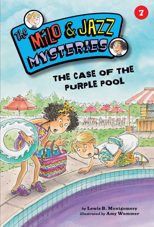 Book cover of The Case of the Purple Pool (Fountas & Pinnell LLI Blue: Level M)
