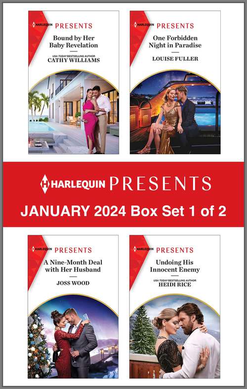 Book cover of Harlequin Presents January 2024 - Box Set 1 of 2 (Original)