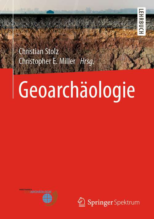 Book cover of Geoarchäologie (1. Aufl. 2022)