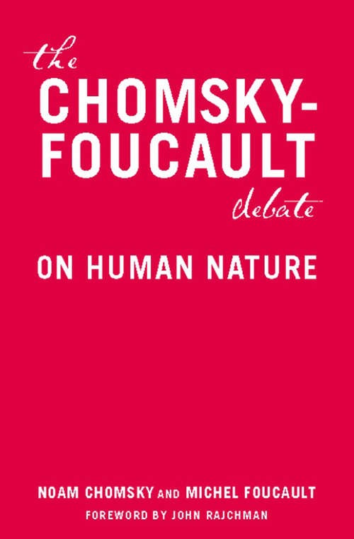 Book cover of The Chomsky - Foucault Debate