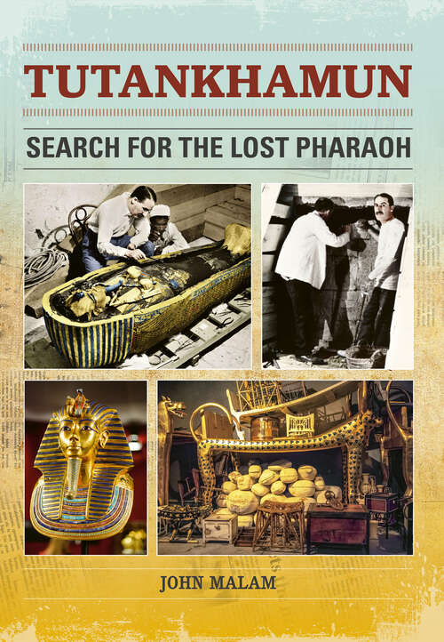 Book cover of Reading Planet: Astro – Tutankhamun: Search for the Lost Pharaoh – Mars/Stars band