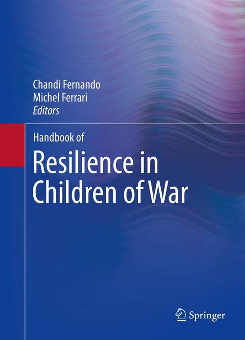 Book cover of Handbook of Resilience in Children of War