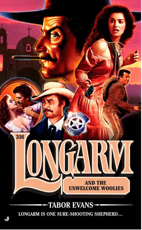 Book cover of Longarm and the Unwelcome Woolies (Longarm #316:)