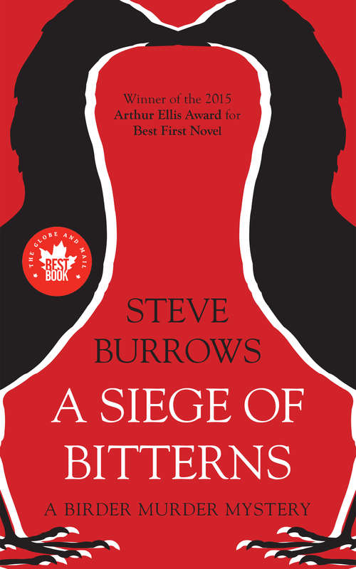 Book cover of A Siege of Bitterns: A Birder Murder Mystery