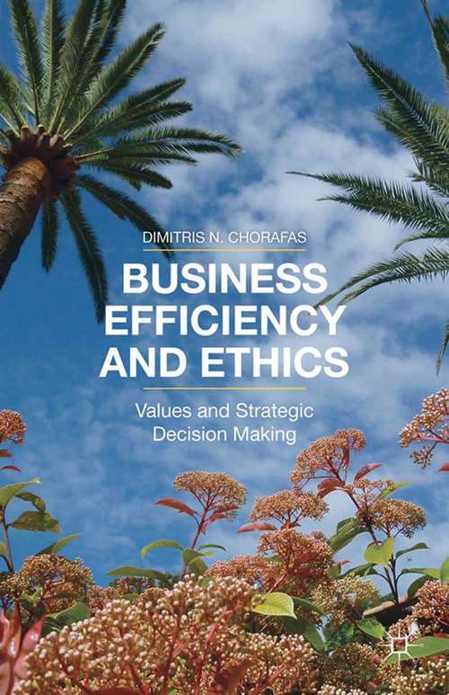 Book cover of Business Efficiency and Ethics