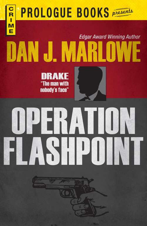 Book cover of Flashpoint (Drake: The Man with Nobody's Face #4)