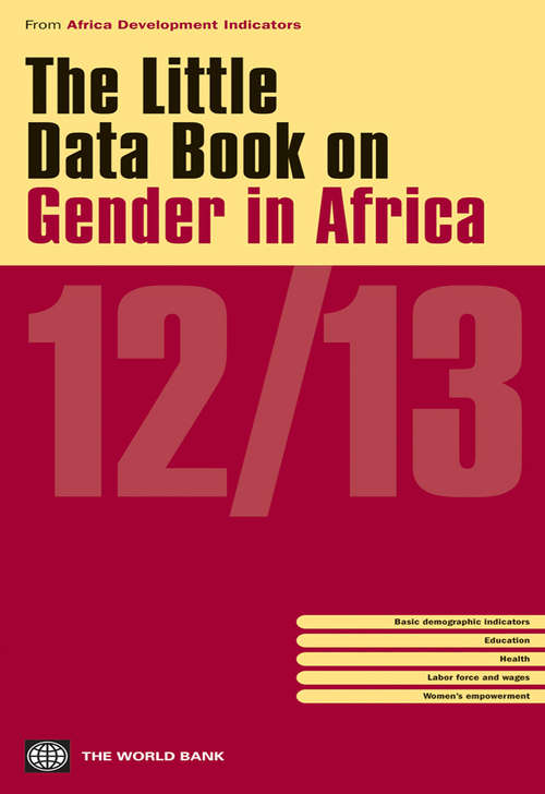 Book cover of The Little Data Book on Gender in Africa 2012/13