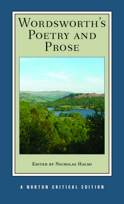 Book cover of Wordsworth’s Poetry and Prose