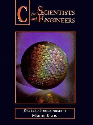 Book cover of C for Scientists and Engineers
