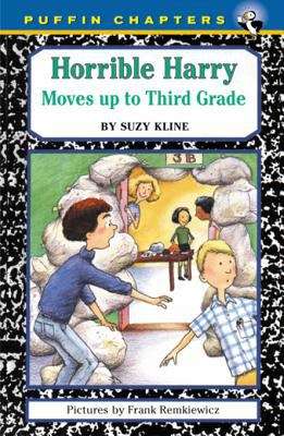 Book cover of Horrible Harry Moves up to the Third Grade (Horrible Harry #13)