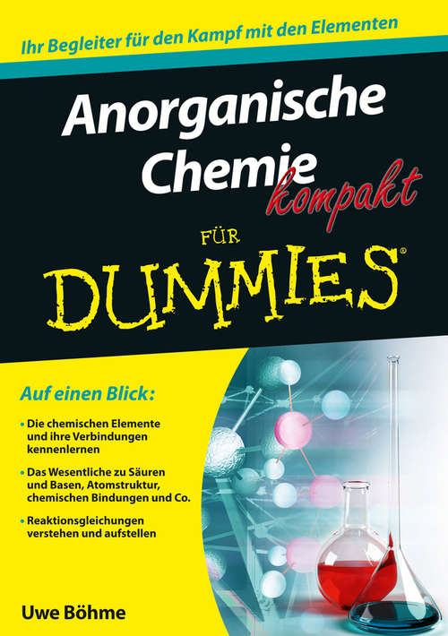 Book cover of Anorganische Chemie kompakt für Dummies (Für Dummies)