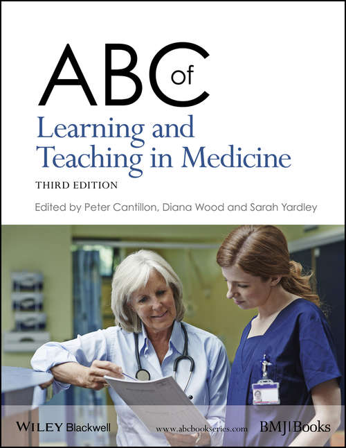 Book cover of ABC of Learning and Teaching in Medicine