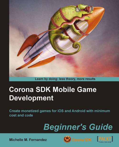 Book cover of Corona SDK Mobile Game Development: Beginner's Guide