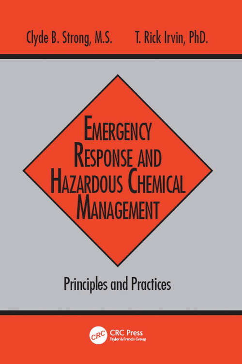 Book cover of Emergency Response and Hazardous Chemical Management: Principles and Practices