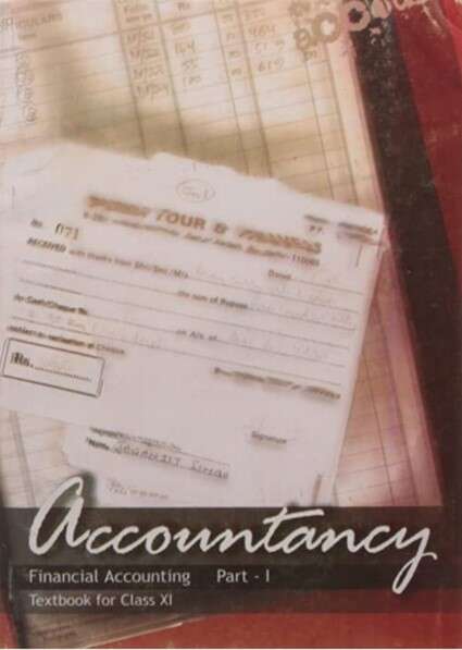 Book cover of Accountancy Part-1 class 11 - NCERT (August 2019)