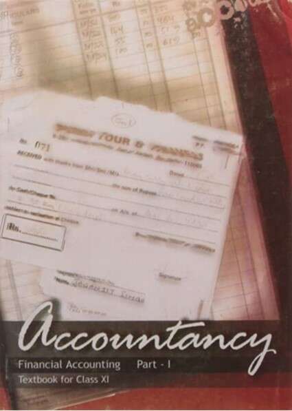 Book cover of Accountancy: Financial Accounting Part-1 class 11 - NCERT - 23