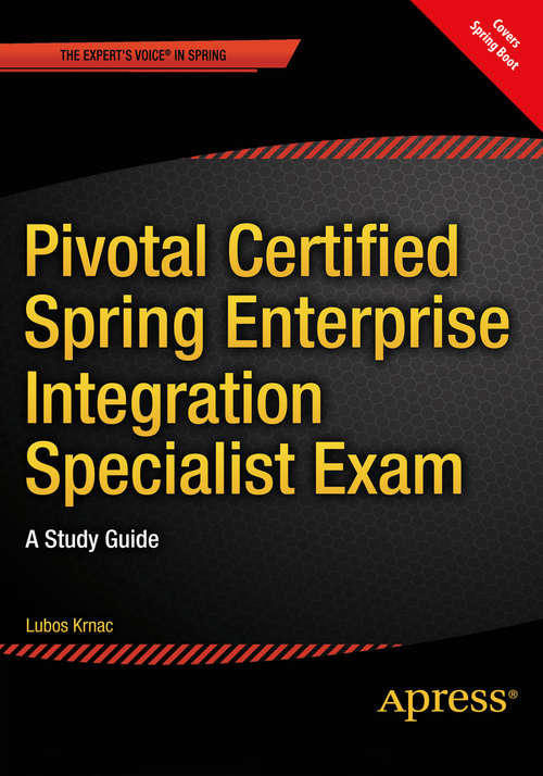 Book cover of Pivotal Certified Spring Enterprise Integration Specialist Exam
