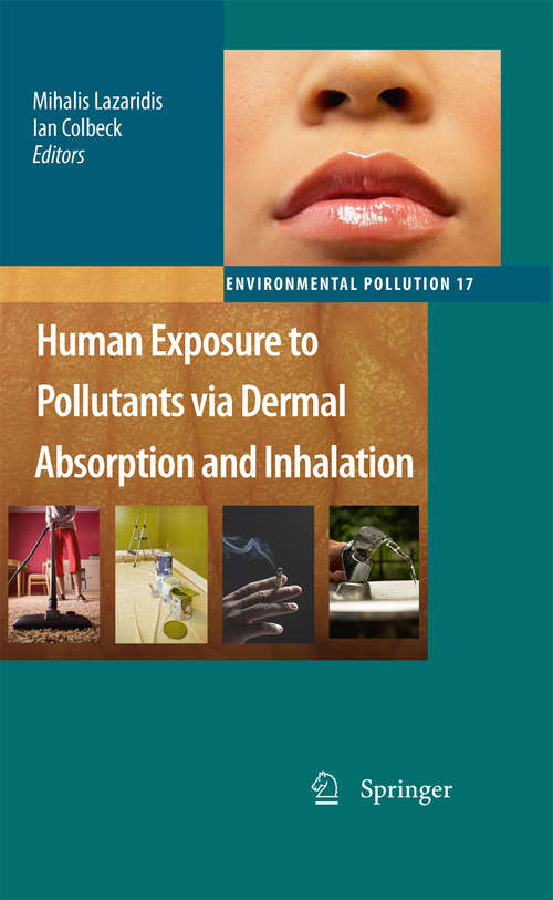 Book cover of Human Exposure to Pollutants via Dermal Absorption and Inhalation