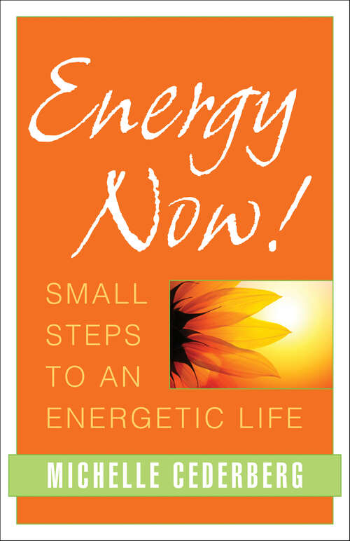 Book cover of Energy Now!: Small Steps to an Energetic Life