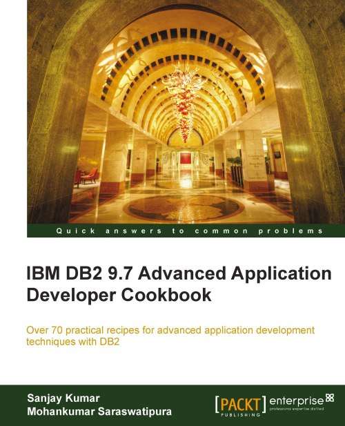 Book cover of IBM DB2 9.7 Advanced Application Developer Cookbook