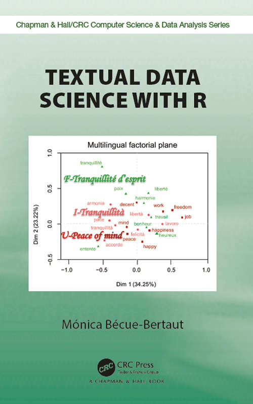 Book cover of Textual Data Science with R (Chapman & Hall/CRC Computer Science & Data Analysis)