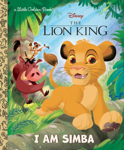 Book cover of I Am Simba (Little Golden Book)
