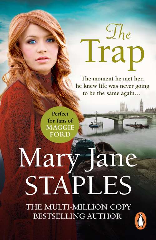 Book cover of The Trap: a brilliantly uplifting Cockney saga you won’t be able to put down