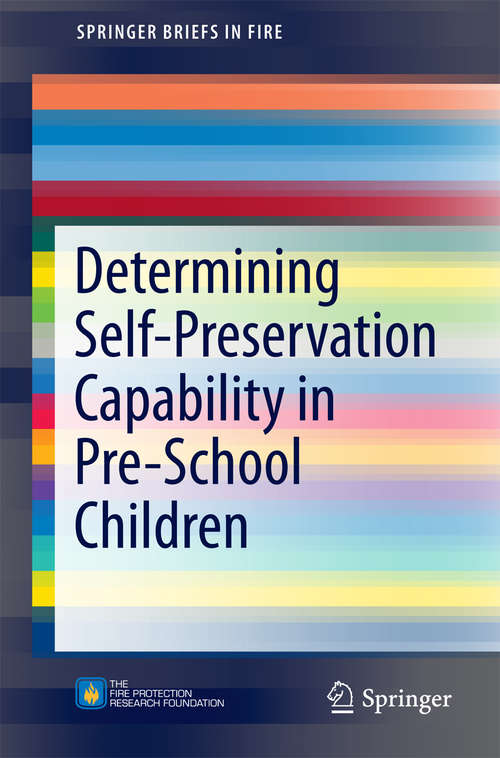 Book cover of Determining Self-Preservation Capability in Pre-School Children
