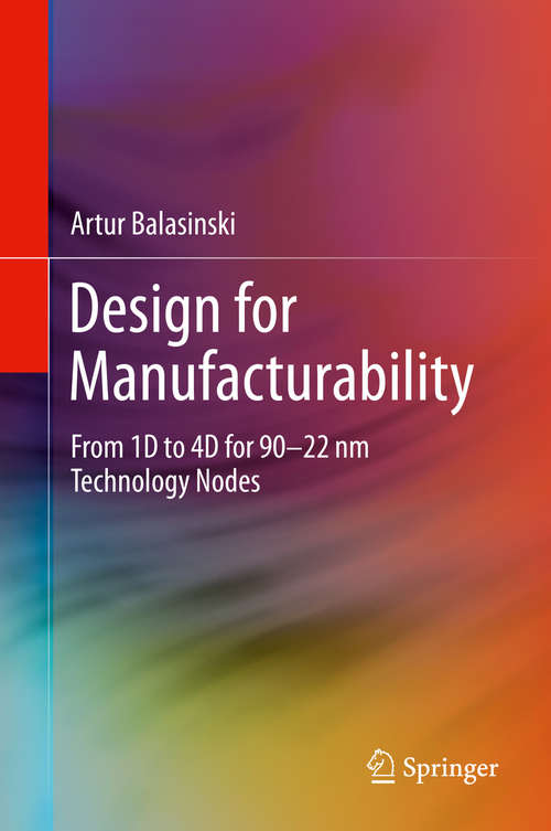 Book cover of Design for Manufacturability