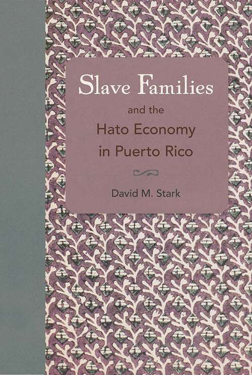 Book cover of Slave Families and the Hato Economy in Puerto Rico