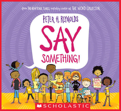 Book cover of Say Something! (Digital Read Along) (Digital Read Along)
