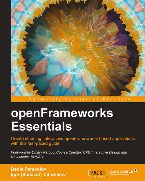 Book cover of openFrameworks Essentials
