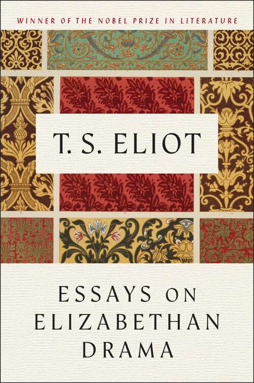 Book cover of Essays on Elizabethan Drama