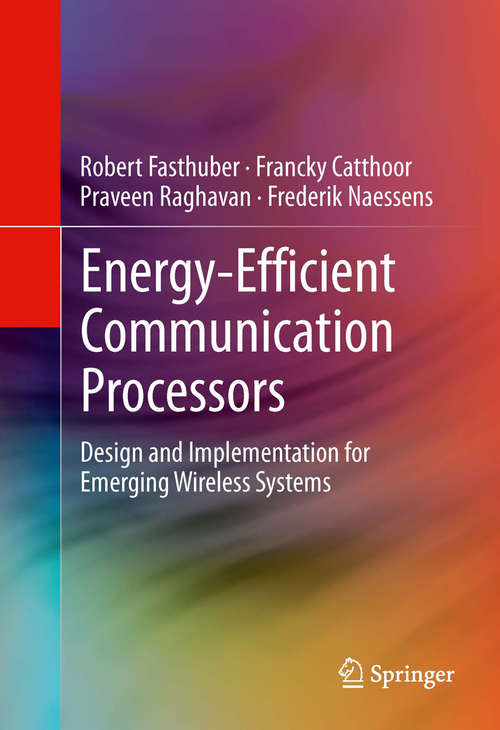 Book cover of Energy-Efficient Communication Processors