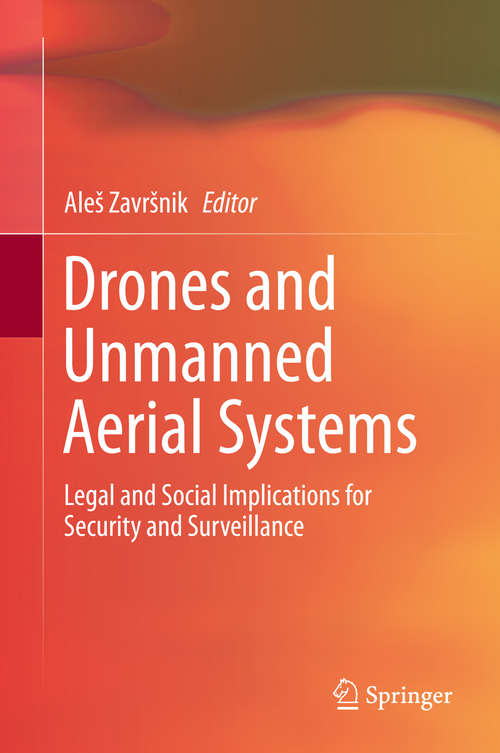 Book cover of Drones and Unmanned Aerial Systems