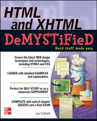 Book cover of HTML & XHTML Demystified