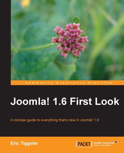 Book cover of Joomla! 1.6 First Look