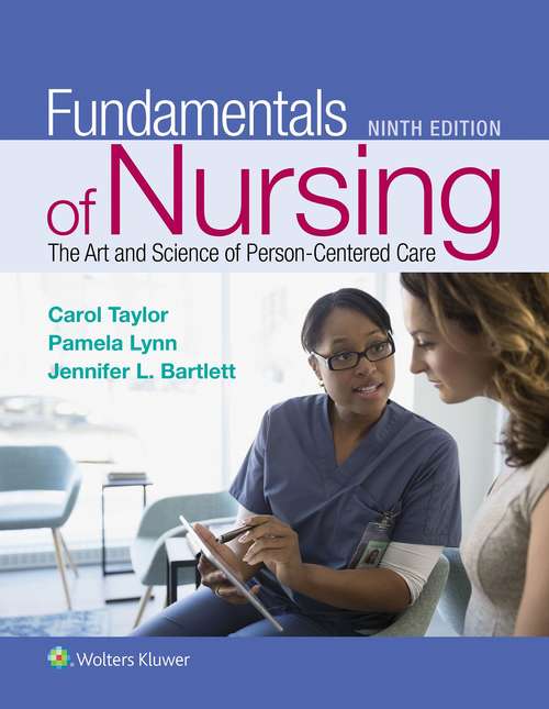 Book cover of Fundamentals Of Nursing: The Art and Science of Person-Centered Care (Ninth Edition)